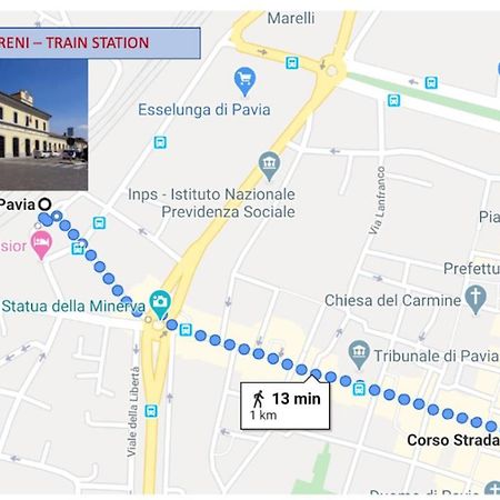 Casa Santa Maria Gualtieri بافيا المظهر الخارجي الصورة